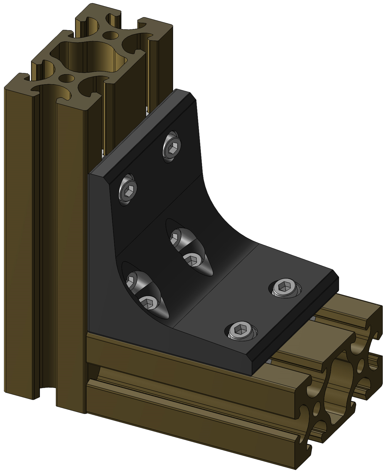 80mm MD Corner Bracket Kit